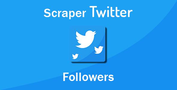 Scraper Twitter Followers